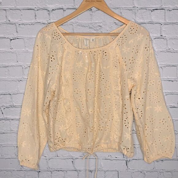 NWT Joie eyelet crop top. Small - Picture 1 of 4